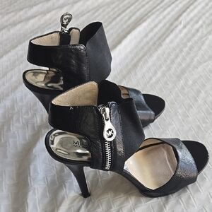 Michael Michael Kors Black Women's High Heel Sandals